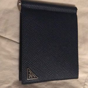 Prada billfold.